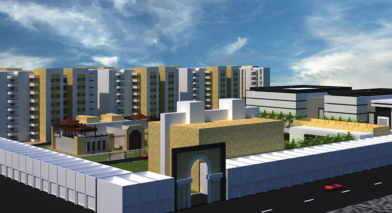 RESIDENTIAL, COMMERCIAL AND MEDICAL COMPLEX